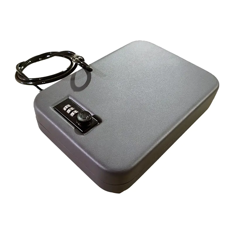 ফুল সাইজের পিস্তলের জন্য কম্বিনেশন লক সহ LB012C লক বক্স